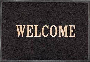 Коврик пористый Welcome Черный, 50х80 см купить в СОМ