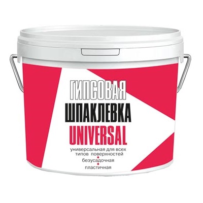 Шпаклевка гипсовая Gifas Universal, финишная, 5 кг купить в СОМ