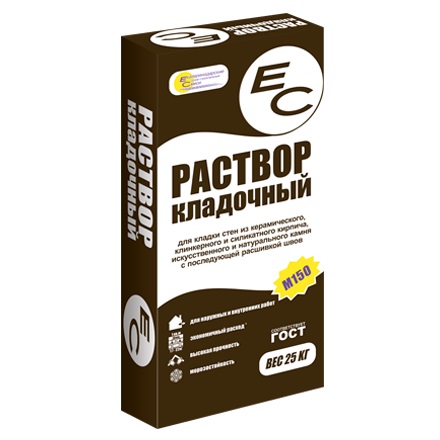 Смесь кладочная М-150 ЕС, 25 кг купить в СОМ