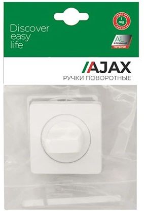 Ручка поворотная AJAX BK6.K.JK51 (BK6 JK) WH-19 белый купить в СОМ
