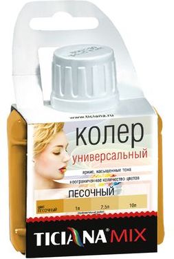 Колер Ticiana Mix, универсальный, песочный, 80 мл купить в СОМ