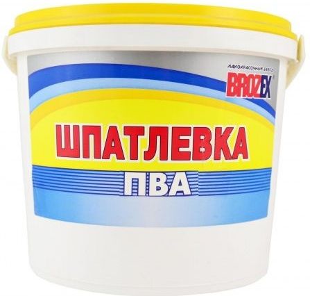 Шпаклевка на основе ПВА Brozex, 1.5 кг купить в СОМ