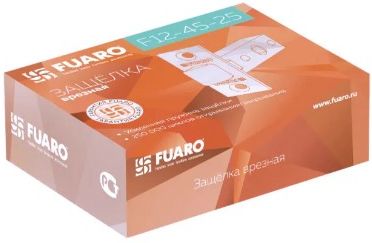 Защелка врезная  FUARO PLASTP12-45-25 WH белый купить в СОМ