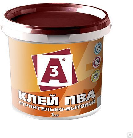Клей ПВА А3, строительно-бытовой, 1 кг купить в СОМ