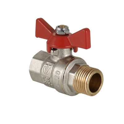 Кран шаровый 3/4" ВН, бабочка VT218 купить в СОМ