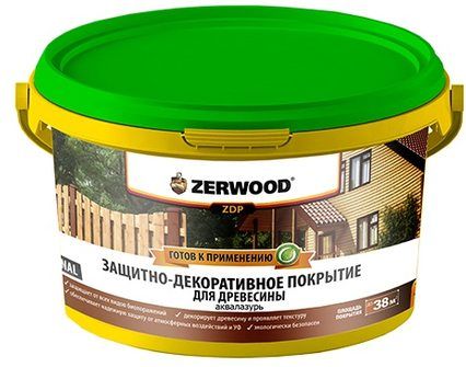 Антисептик Zerwood ZDP Аквалазурь, дуб, 2.5 кг купить в СОМ