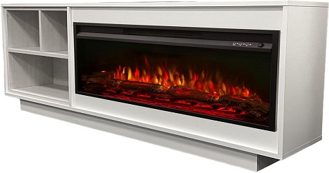 Камин электрический RealFlame Premier-S 36, с порталом МАРГО R F36/JF36, ЛДСП, белый купить в СОМ