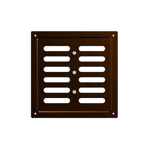 Решетка 2020MER 200x200 Metallic brown регулируемая купить в СОМ