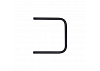 Полотенцесушитель Волпро П 600 х600 мм, 1" черный купить в СОМ