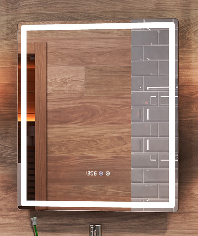 Зеркало Vigo Geometry Luxe 600 х700 мм, сенсор купить в СОМ