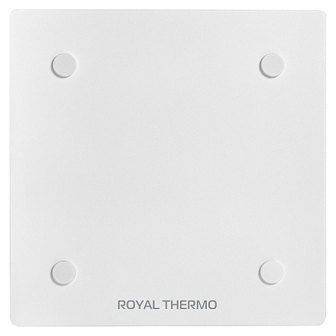 Вентилятор Royal Thermo RAFC 120 White вытяжной, мембранный обратный клапан купить в СОМ