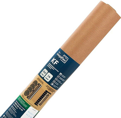 Фольга на крафт-бумаге для бани Мегафлекс KF PET, 1х30 пм, 30м2 купить в СОМ