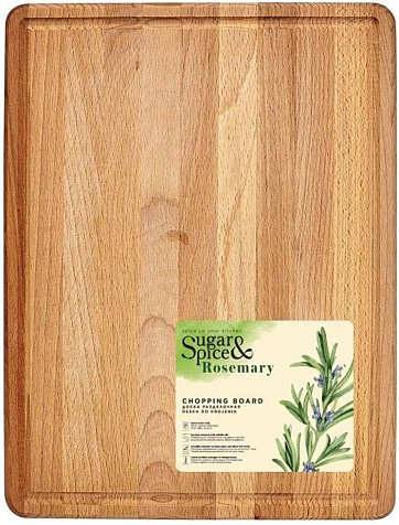 Доска разделочная Sugar&Spice Rosemary дерево 32х24см купить в СОМ