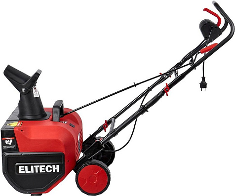 Снегоуборщик электрический ELITECH СМЭ 2200, 2000Вт, фара купить в СОМ