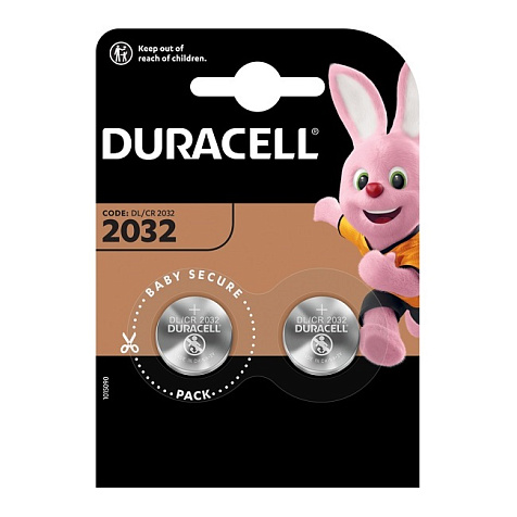 Элемент питания Duracell 2032, BL2 купить в СОМ