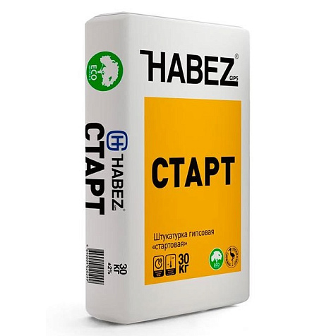 Штукатурка гипсовая HABEZ СТАРТ РН, 30 кг купить в СОМ