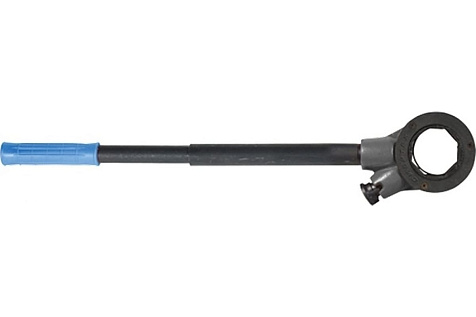 Трещотка СИБРТЕХ с удлинителем для клуппов 1/4"-1 1/4"  купить в СОМ