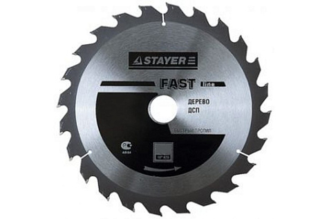 Диск пильный STAYER FastLine, 230х30/32мм, 24Т купить в СОМ