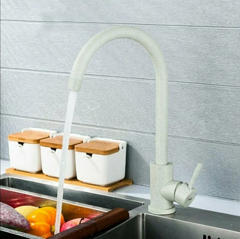 Смеситель для мойки Frap F40899-2, серый купить в СОМ