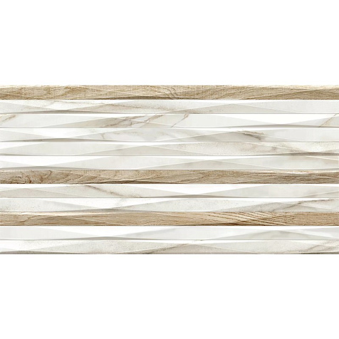Плитка настенная Alma Ceramica Euphoria   глянец  рельеф, 249х500х8 мм, 9 шт. = 1,1205 кв, м TWU2550EPH14 купить в СОМ