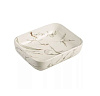 Раковина накладная Comforty N78109MWY-2 500 х390 х130 мм, мрамор матовая купить в СОМ