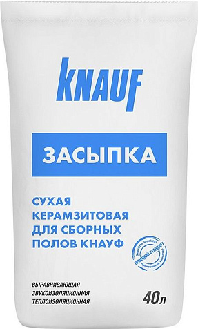 Керамзит 0-5 мм КНАУФ, 24 кг купить в СОМ