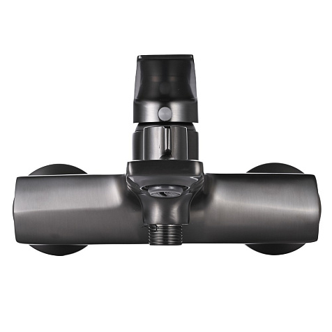 Смеситель для ванны EvaGold Vesta FB11GR-PVD, оружейная сталь купить в СОМ