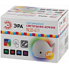 Ночник Эра NLED-411 китёнок, RGB 3хААА USB белый купить в СОМ