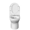 Унитаз монолит Comforty CF41083OP, безободковый, дюропласт, микролифт купить в СОМ