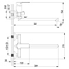Смеситель для ванны Lemark plus Grace LM1551C, латунь, хром купить в СОМ