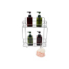 Полка для ванной Milardo Grid GRICS2CM44, прямая, двухэтажная купить в СОМ