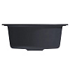 Мойка каменная Mixline ML-GM11, d500 х180 мм, врезная, антрацит купить в СОМ