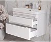 Тумба-умывальник Equil Nice 80.2Y, белый, с раковиной Nice 80 купить в СОМ