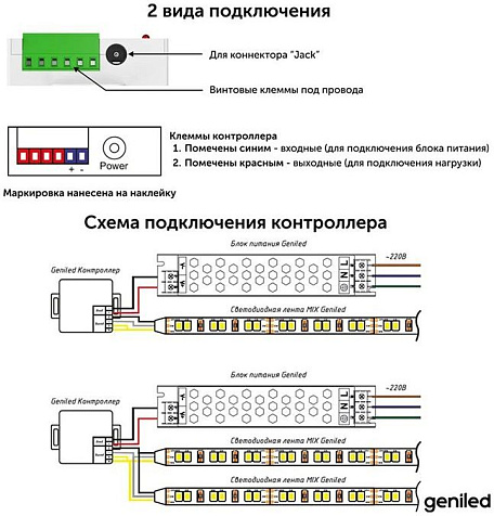 Набор Geniled Simple Mix SS-21 GL-12V216WRF-S купить в СОМ