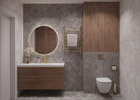 Декор Beryoza Ceramica Cornion Тропик, 300х600х9 мм, 6 шт. = 1.08 кв. м купить в СОМ