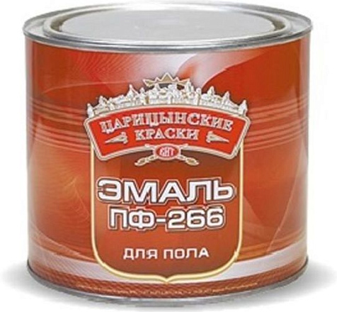 Эмаль ПФ-266 Царицынские краски, золотистый, 1.9 кг купить в СОМ