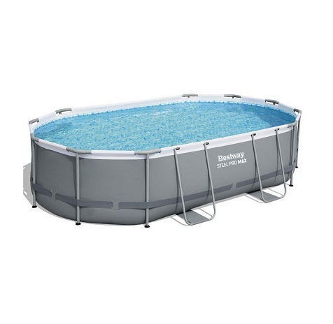 Бассейн каркасный Bestway 56448 488х305х107см+фильтр-насос+лестница купить в СОМ