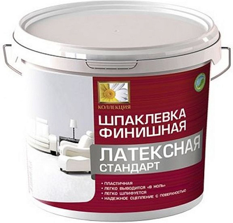Шпаклевка латексная ИЖ КОЛЛЕКЦИЯ, 8 кг купить в СОМ