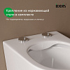 Сиденье для унитаза IDDIS 007DPSEi31, 007, дюропласт, Soft Close, Easy Fix купить в СОМ