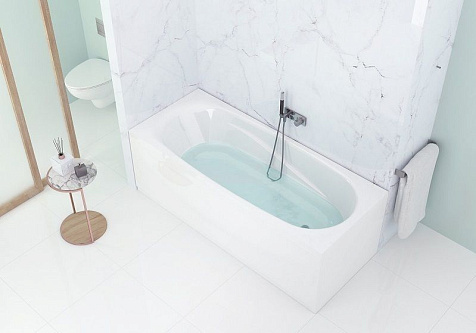 Ванна акриловая Domani-Spa Standard 1500 х700 мм, ножки купить в СОМ