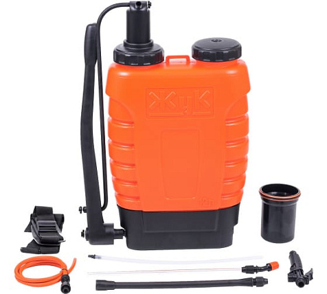 Опрыскиватель помповый ранцевый ЖУК, телескопическая трубка, 12.0л купить в СОМ