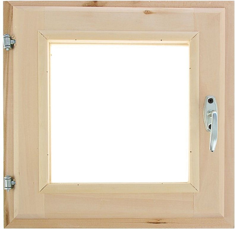 Окно деревянное, двойное стекло, липа, Добропаровъ, 40×40 см, купить в СОМ
