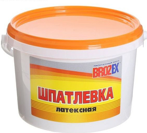 Шпаклевка латексная Brozex, 5 кг купить в СОМ