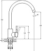 Смеситель для мойки G-lauf EZA4-F090KW, белый купить в СОМ
