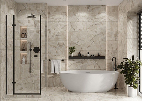 Плитка настенная Beryoza Ceramica Nara  Бежевый, 300х600х9 мм, 6 шт. = 1.08 кв. м купить в СОМ