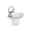 Стакан для зубных щеток Haiba HB1606-1, хром купить в СОМ