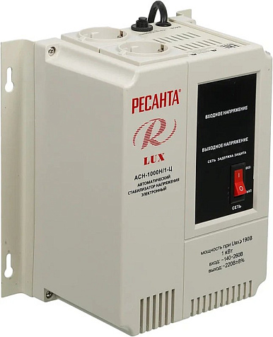 Стабилизатор Ресанта АСН-1000Н/1-Ц Люкс купить в СОМ