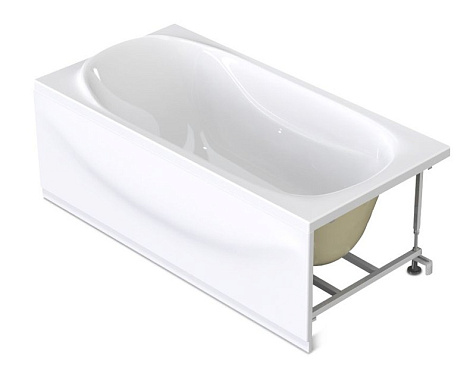 Ванна акриловая Domani-Spa Standard, 170 х70 см, каркас, экран купить в СОМ