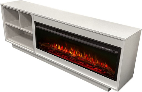 Камин электрический RealFlame Premier-S 36, с порталом МАРГО R F36/JF36, ЛДСП, белый купить в СОМ