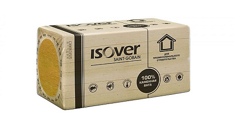 Плита минеральная ISOVER/VETONIT Фасад, 1000х600х50 мм, 3.6м2, 0.18м3, 6 шт/уп купить в СОМ